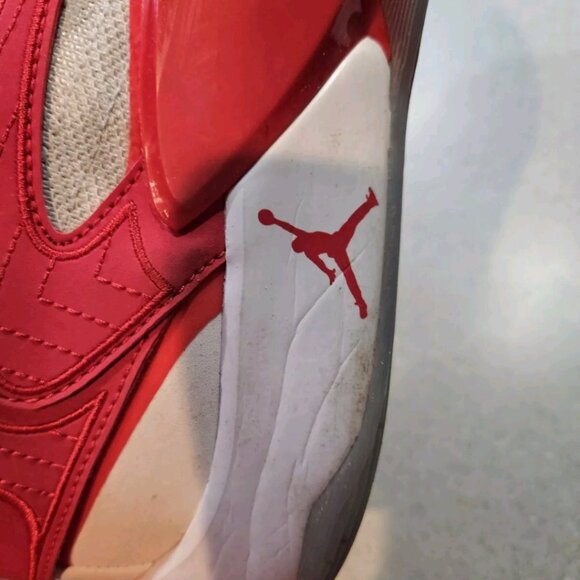 Mens Jordan Luka 2 Red Basketball Shoes Size 9 - Picture 4 of 5